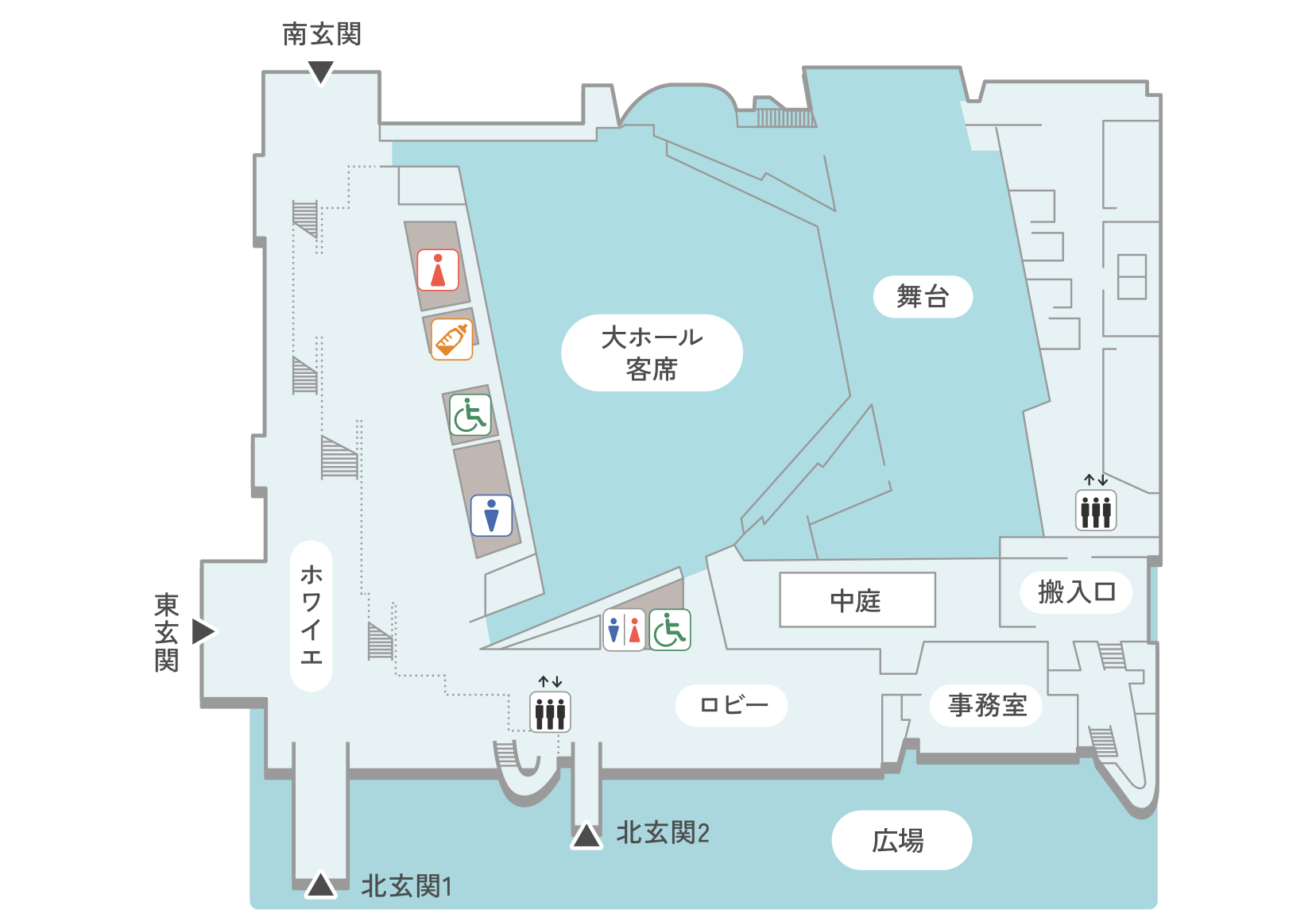 1階フロアマップ