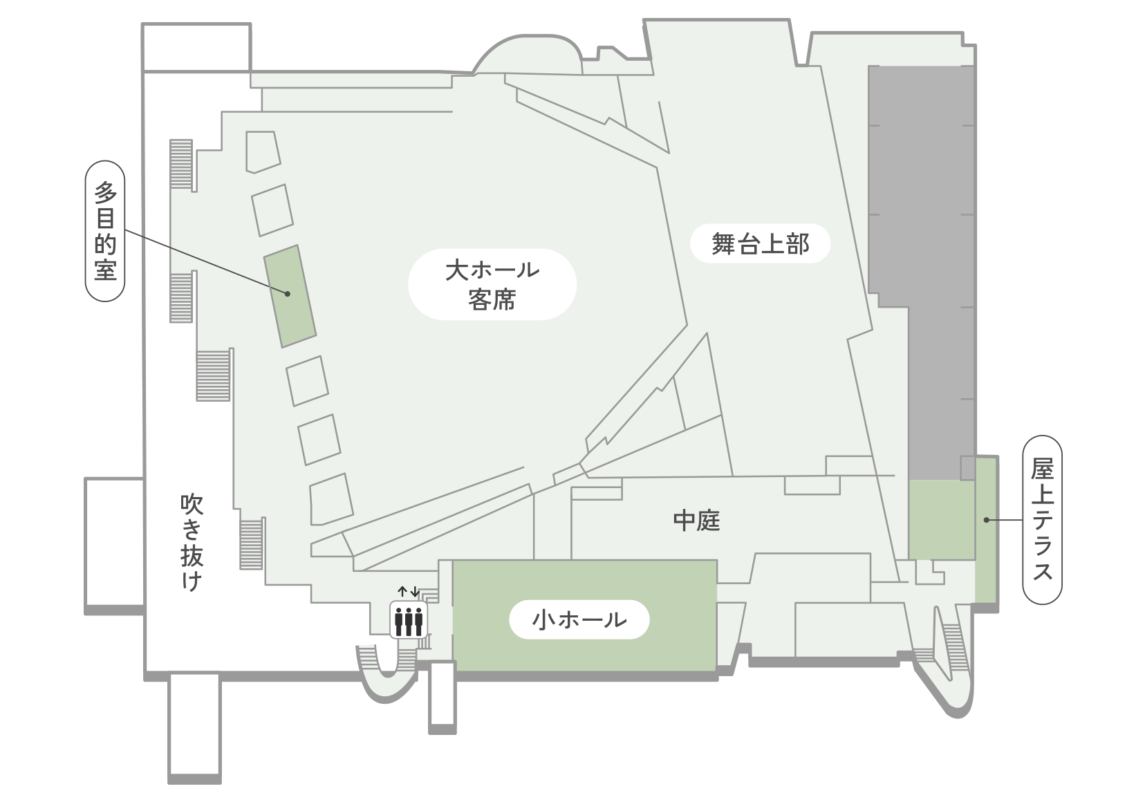2階フロアマップ